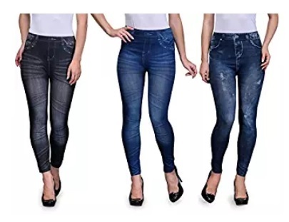 India Desire : Flipkart Steal Deals: Buy Oleva Blue Jegging (Pack of 3) At Rs 379 [Selling Price Rs 899]